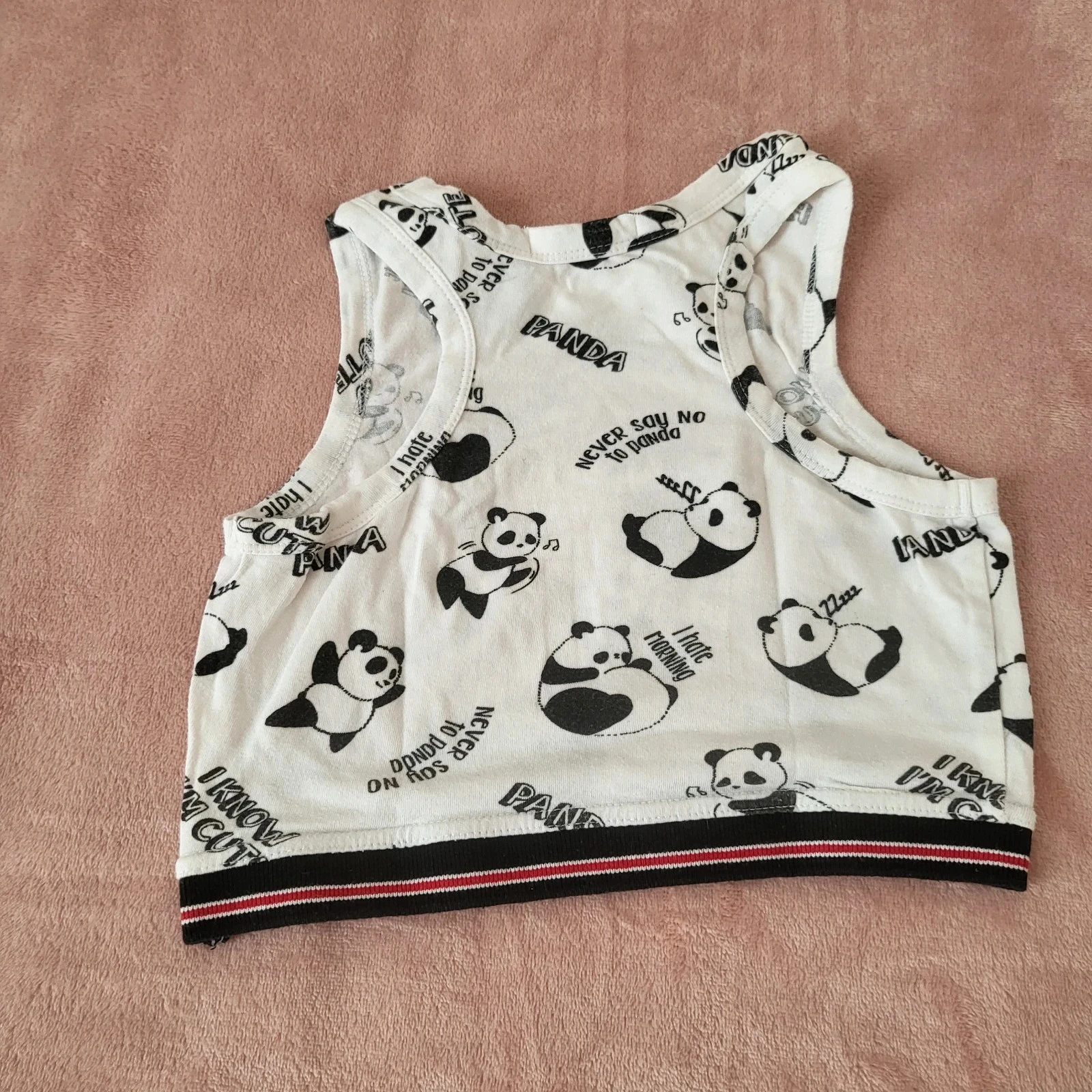 Crop top panda – photo 3